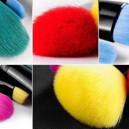 Professional 6pcs Makeup Brush Set Soft Synthetic..
