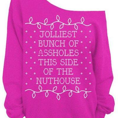 Printed Christmas Sweatshirt For Women Thick..