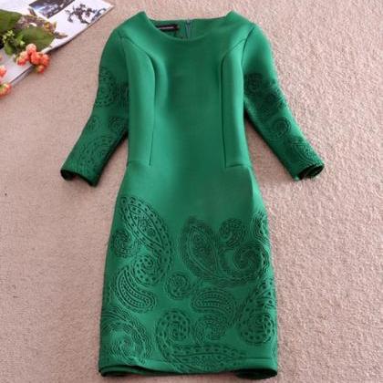 Autumn And Winter Party High End Dress