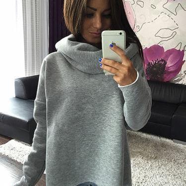 Fashion Womens Warm Winter Hooded Long Section..