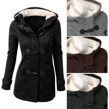 Warm Coat Hood Parka Jacket