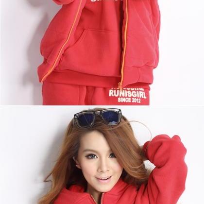 Stylish Hoodies Suit Thickening Sports Hoodie..