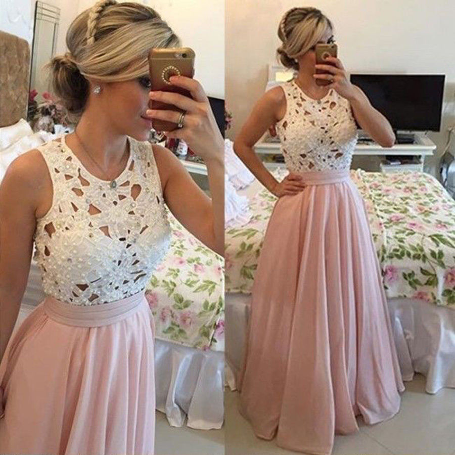 Evening Party Prom Gown Formal Bridesmaid Cocktail Dress